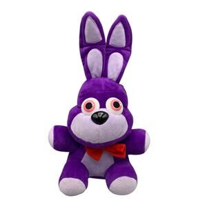 Sanshee FNAF Bonnie Plush 13" Purple Bunny Five Nights at Freddys Stuffed Animal